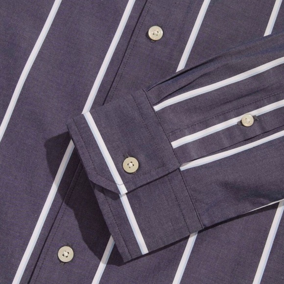 Men’s Vineyard Vines Shirt Long Sleeves Poplin Stretch NEW In Pack Naut … - Picture 6 of 9